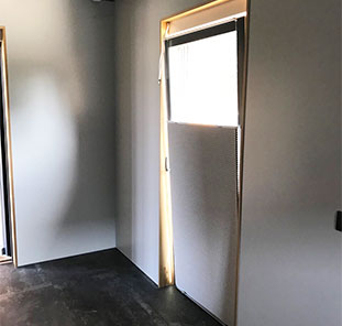 Штора плиссе для двери